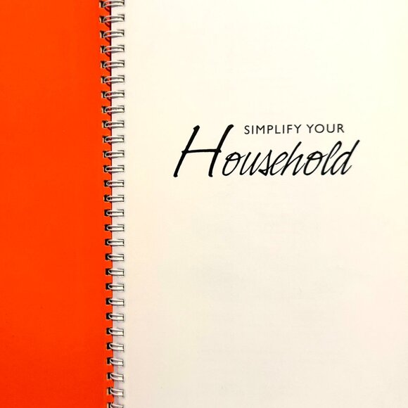 SIMPLIFY YOUR HOUSEHOLD How to Make Your home work with LESS HOUSEWORK HC BOOK - Picture 5 of 13